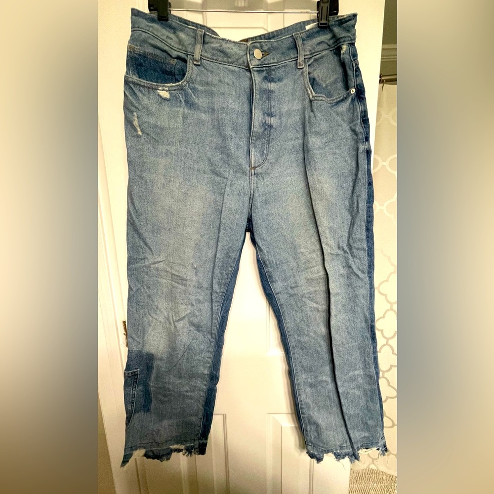 DL1961 high rise vintage straight jeans